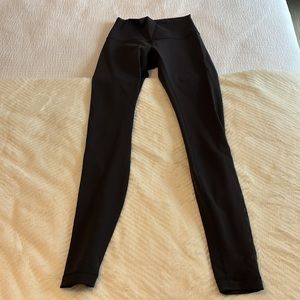 Lululemon  official Olympic black tights size 4, like new
